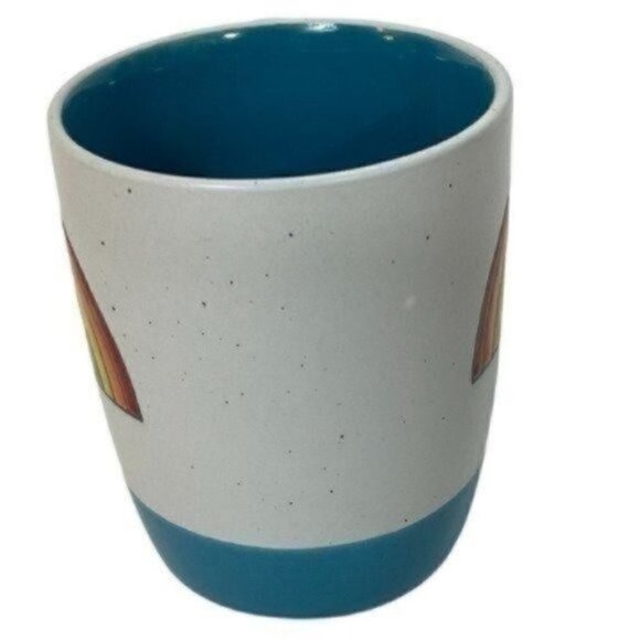 It’s a Good Day For a Good Day Happy Rainbow speckled coffee Mug 16 ounces - Picture 4 of 9